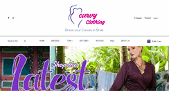 Desktop Screenshot of curvyclothing.com.au